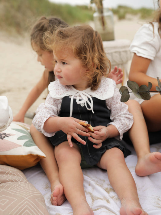 Guimauve : la robe chasuble (pochette) - Môme - Petits Patrons