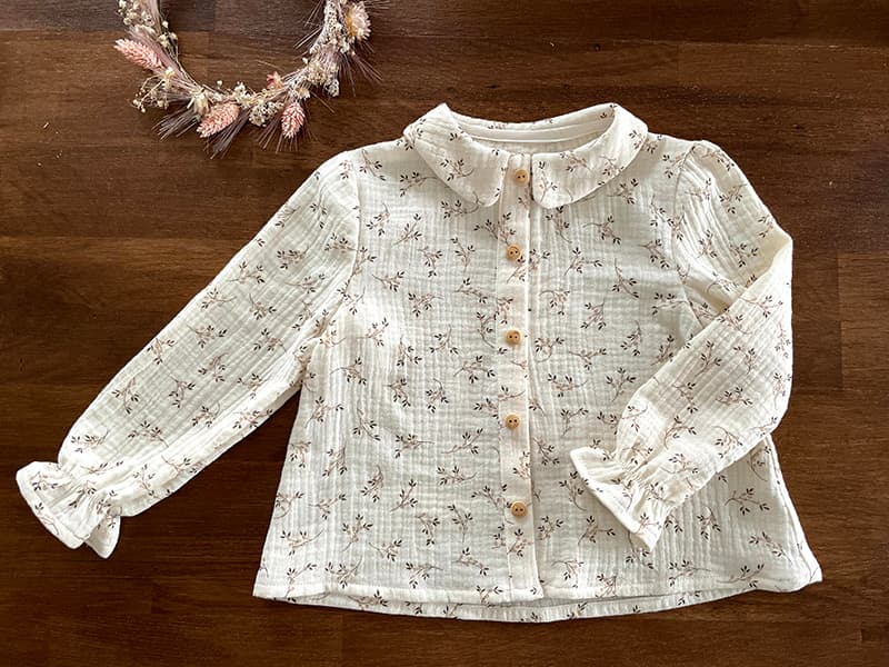 Chouquette : la chemise ou robe (pochette) - Môme - Petits Patrons