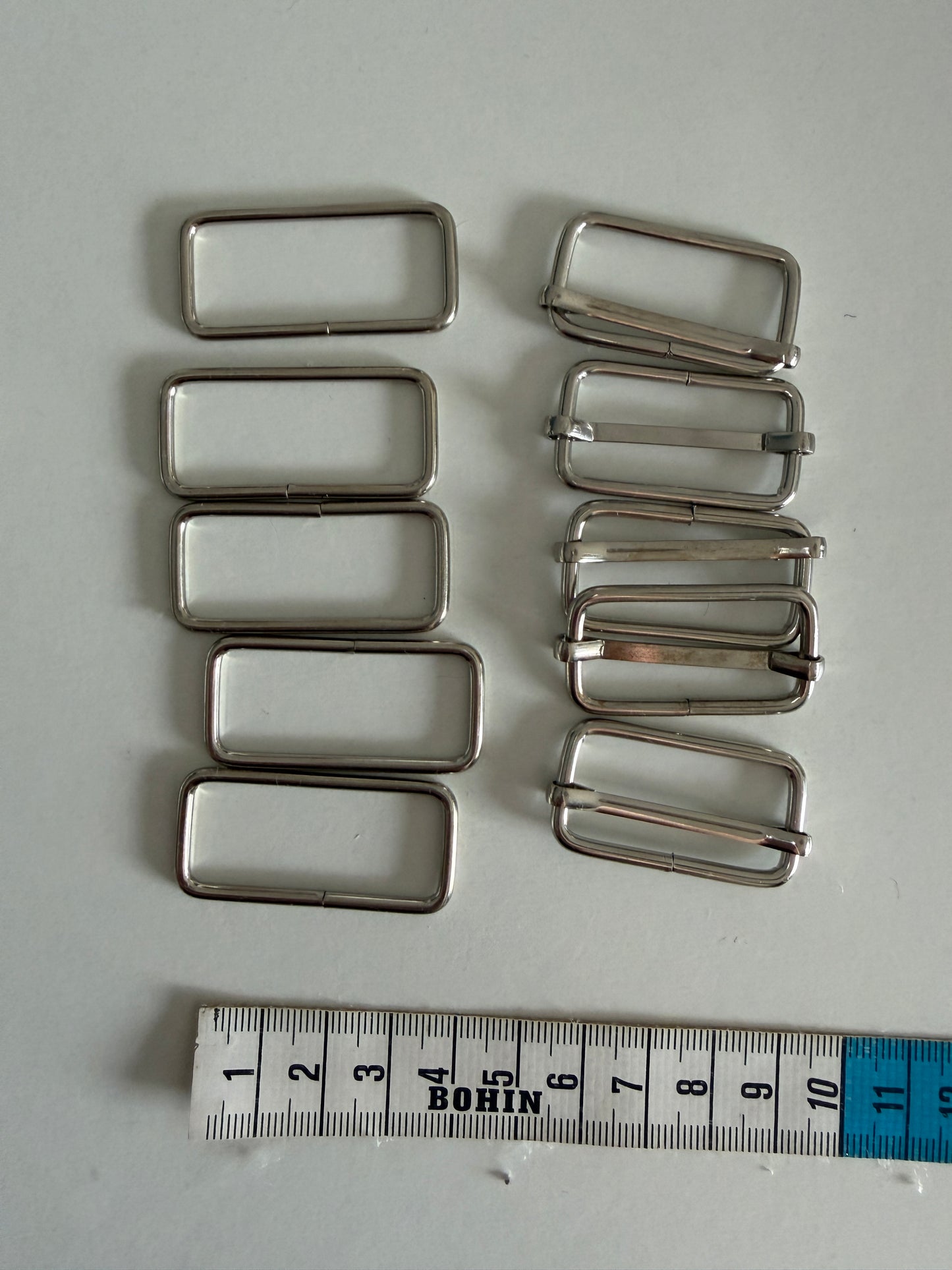 Lot de boucles métalliques – 10 pièces - Môme - Petits Patrons