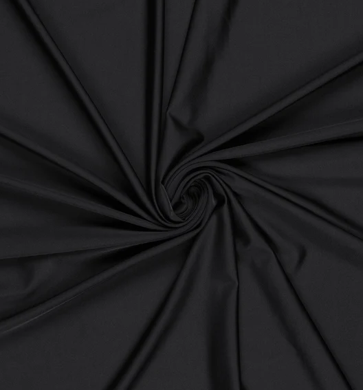 Tissu Jersey Maillot de bain noir - anti UV OEKO-TEX® – Coupon de 50 cm