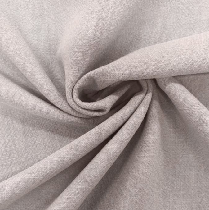 Tissu Lin lavé à la pierre sable – Coupon de 50 cm