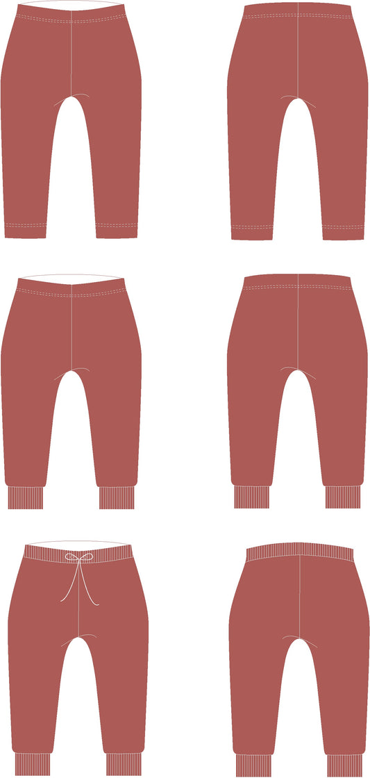 Popcorn : le legging cocooning (PDF) - Môme - Petits Patrons