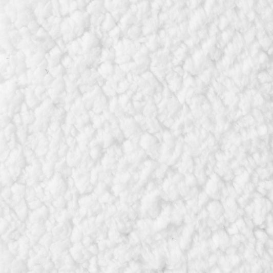 Tissu Moumoute Blanche – Coupon de 50 cm - Môme - Petits Patrons