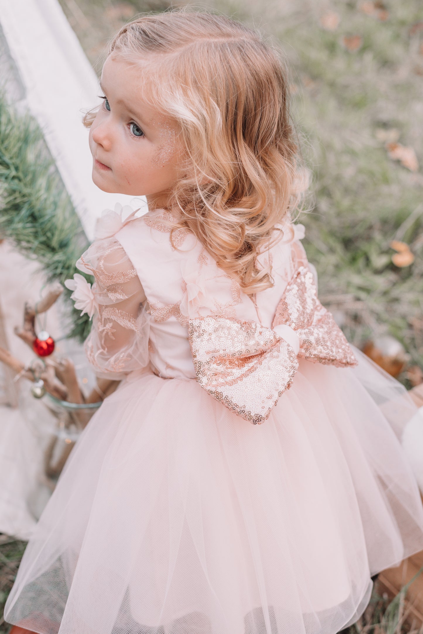 Modèle Meringue - robe de fêtes rose